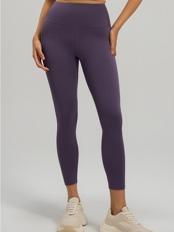 Leggings deportivos rectos de alta cintura con control de abdomen | Moldeadores, cómodos y ligeros