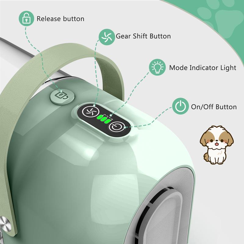 Homeika Kit Limpieza Mascotas, Aspirador 3 Litros, 99% Potencia Succión, Aspirador Limpieza Mascotas