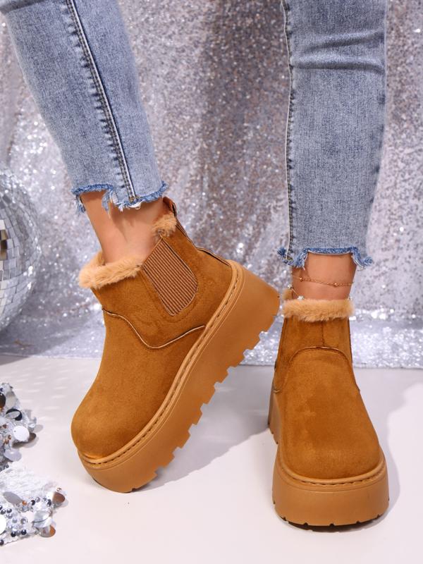 Botas de nieve elegantes y abrigadas para mujer