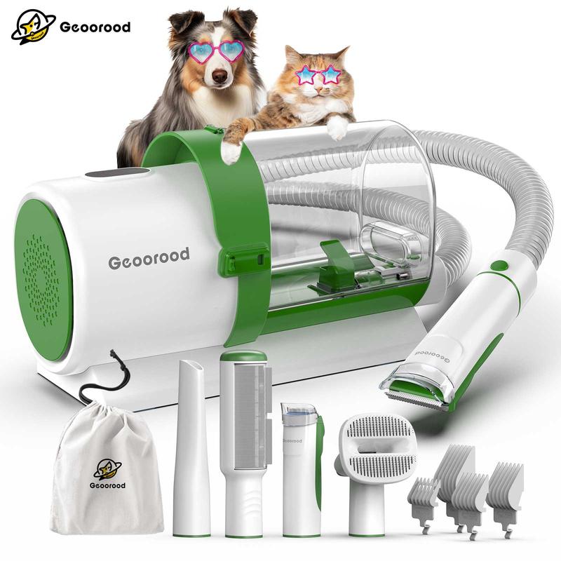 Geoorood Kit de Limpieza para Mascotas – Aspirador de 2.5 Litros para Pelo de Gatos y Perros