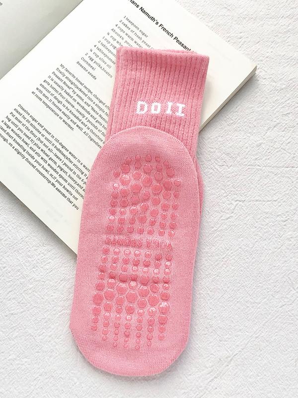 3 pares de calcetines de yoga lisos y modernos