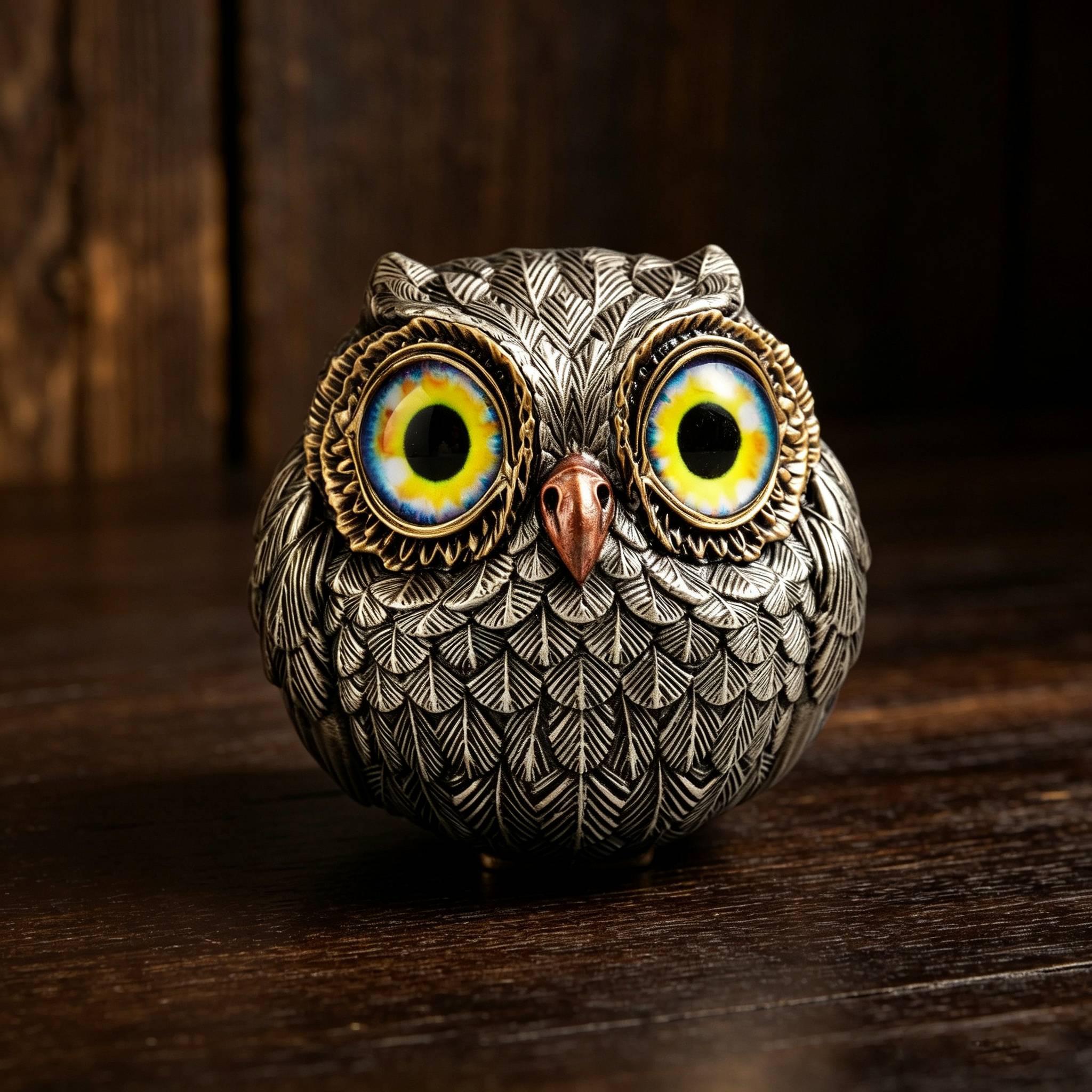 Owl Resin Ornament – ​​New Style for Home & Garden