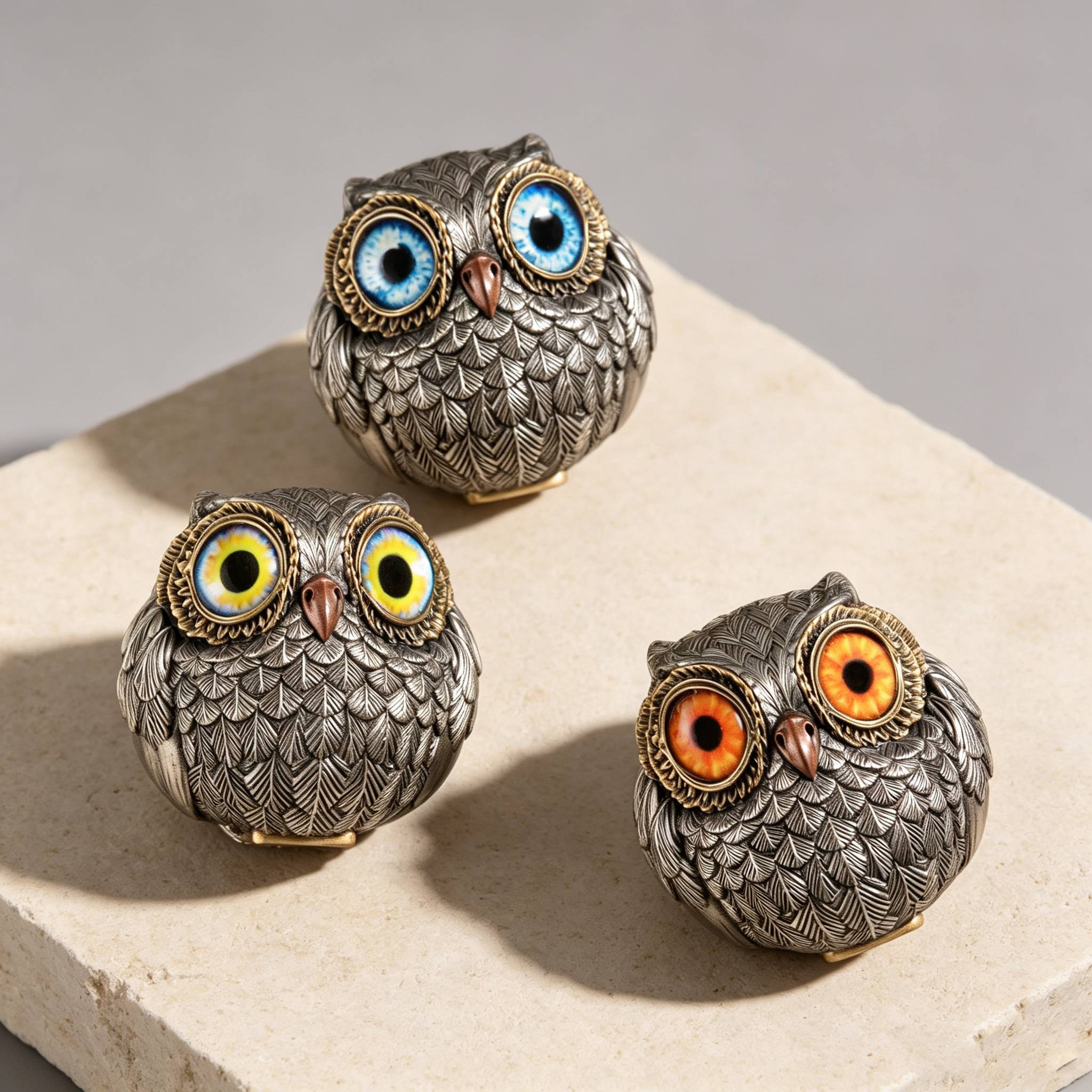 Owl Resin Ornament – ​​New Style for Home & Garden