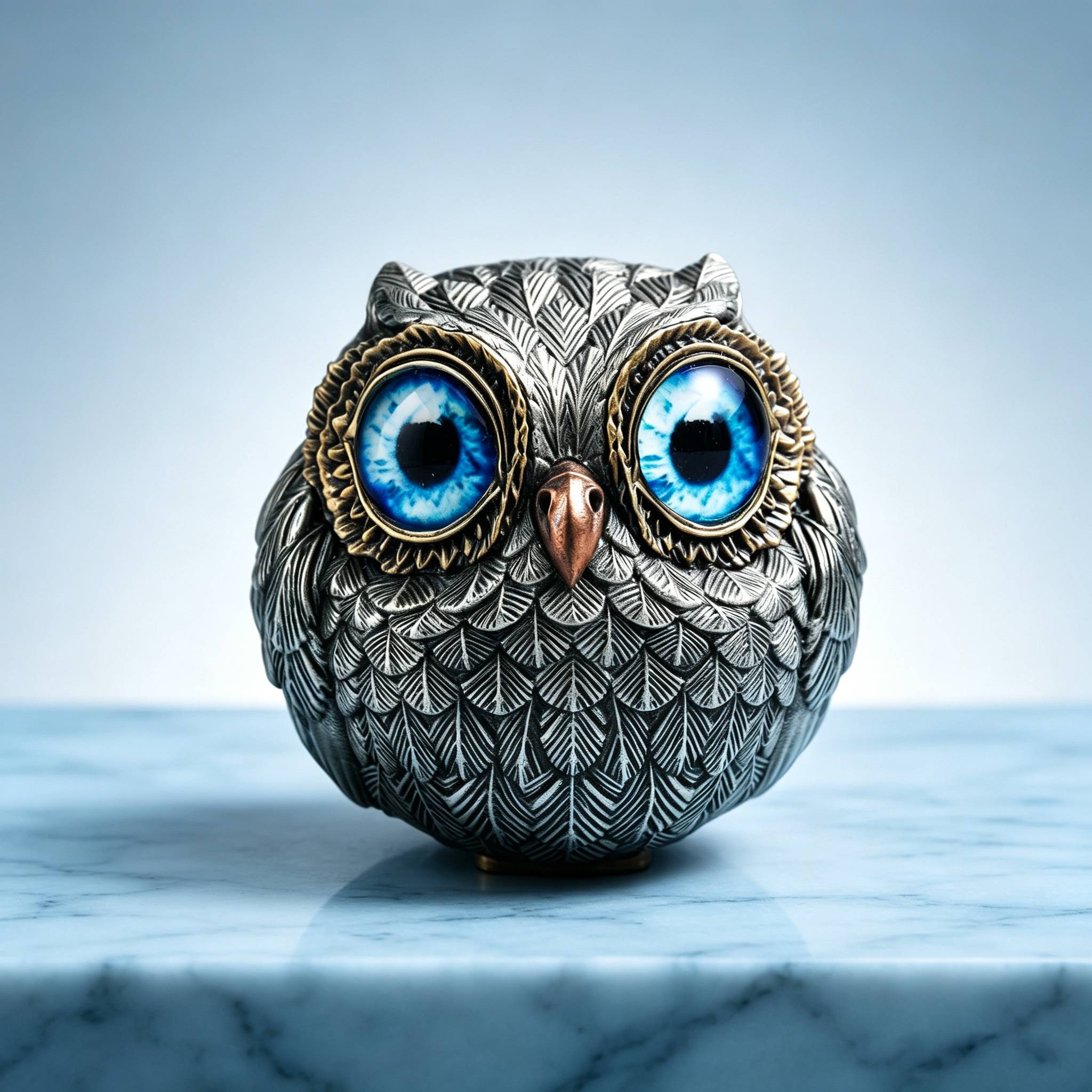 Owl Resin Ornament – ​​New Style for Home & Garden