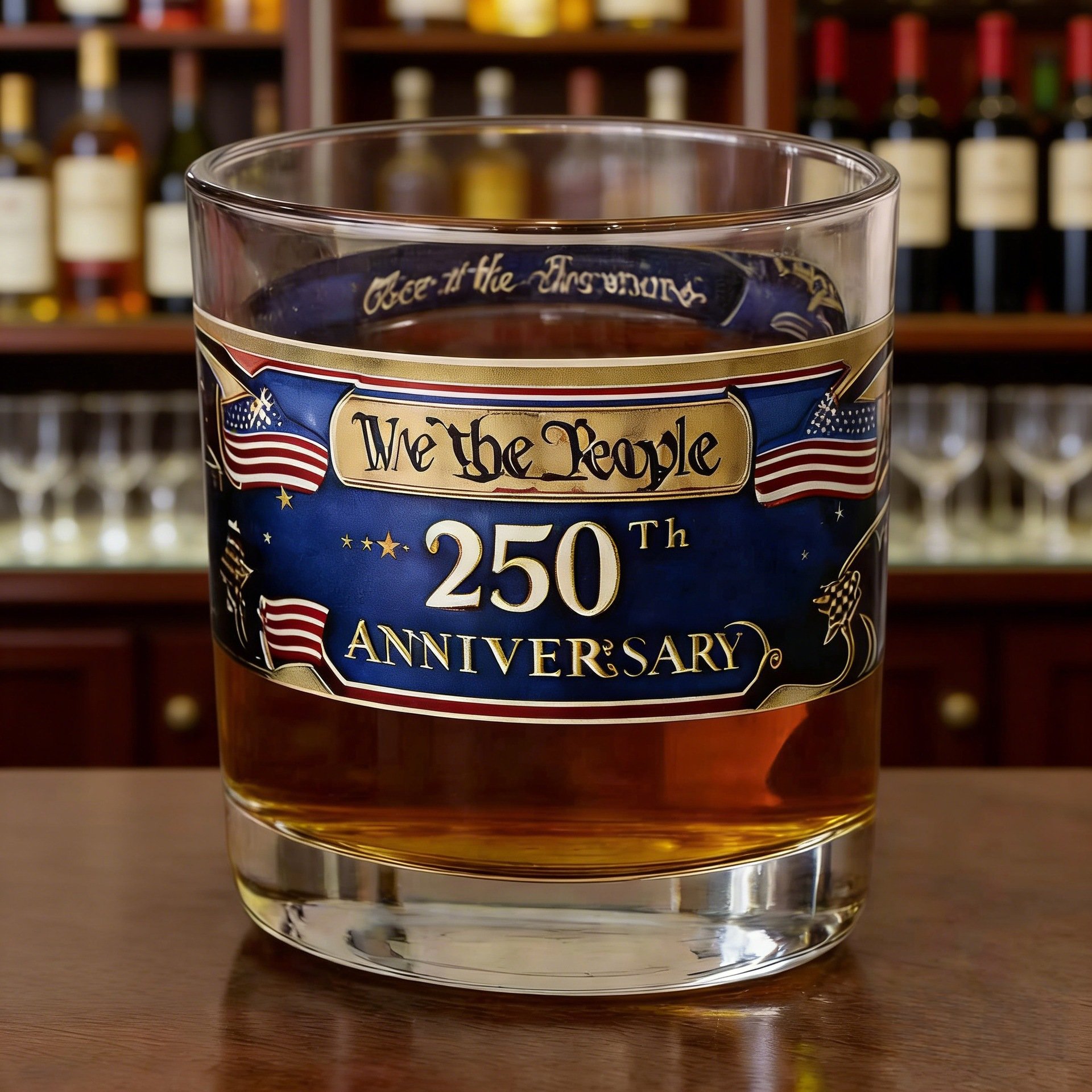 Limited Edition 2026 Architecturm®USA 250th Anniversary Commemorative Glass – 1776-2026 Heritage Edition
