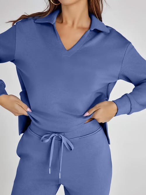 ⏰LAST DAY 60% OFF💥 Women's 2 Piece Sets Outfits Casual Long Sleeve Sweatsuits Sets (🔥Buy 2 Free Shipping)