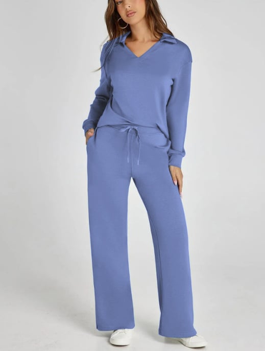 ⏰LAST DAY 60% OFF💥 Women's 2 Piece Sets Outfits Casual Long Sleeve Sweatsuits Sets (🔥Buy 2 Free Shipping)
