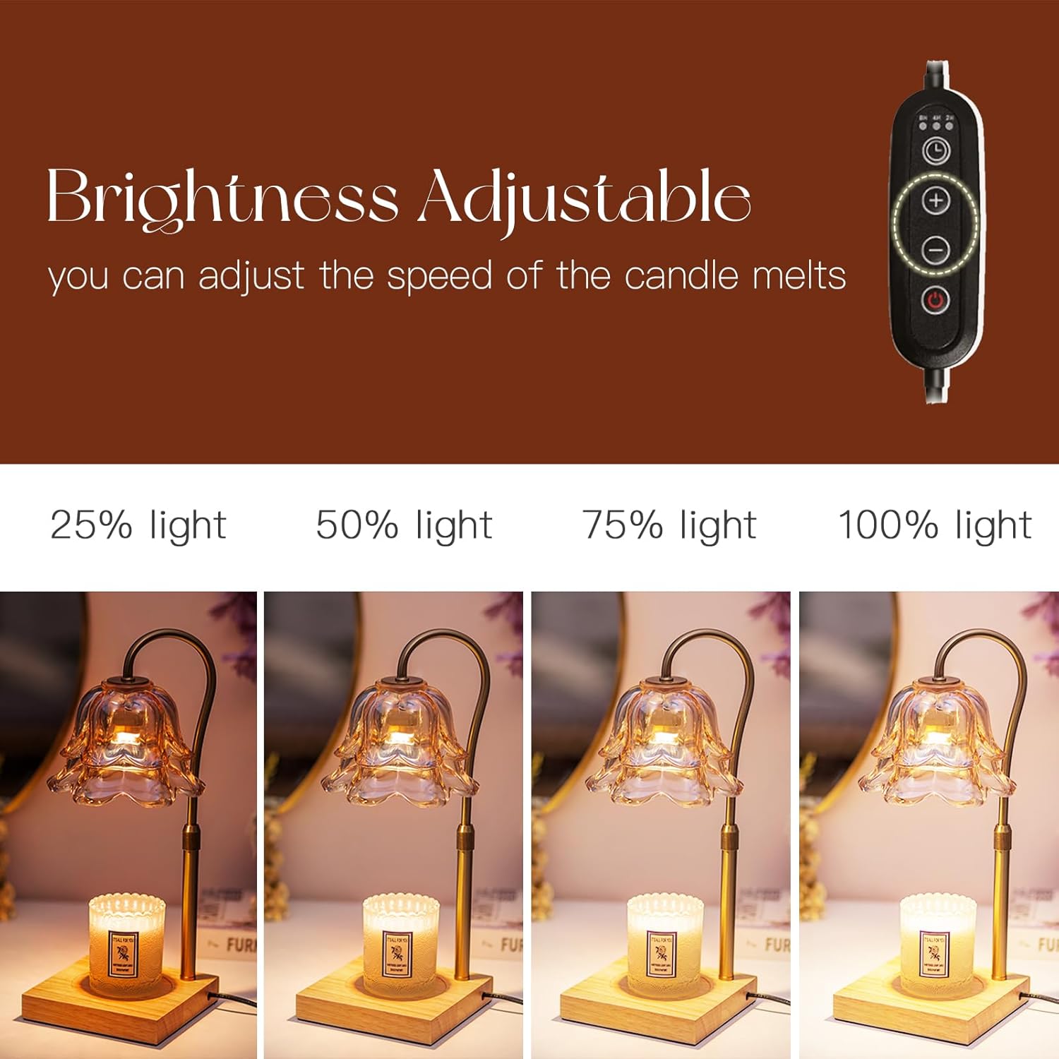 🎄Christmas wax melt lamp-Lily of the Valley Aroma Table Lamp🕯️