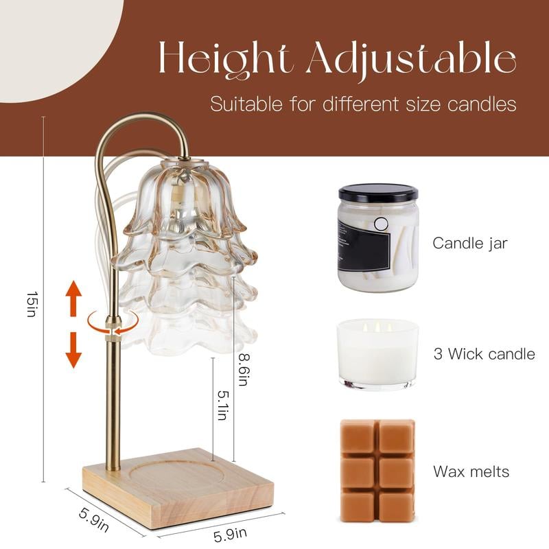 🎄Christmas wax melt lamp-Lily of the Valley Aroma Table Lamp🕯️