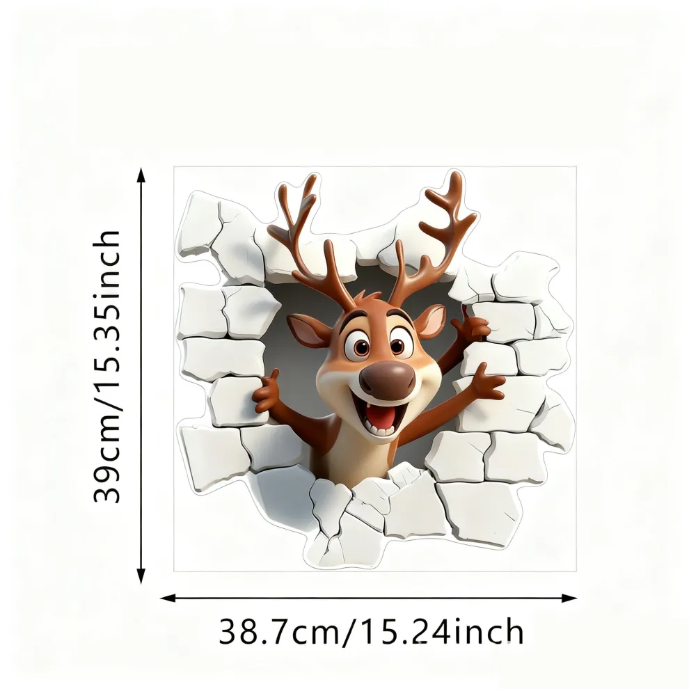 ⚡ Black Friday Flash Sale: 47% OFF Instantly Christmas Creative Wall Sticker