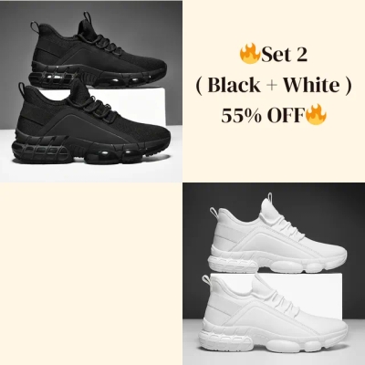 🔥Last Sale🔥Men's Lightweight Breathable Low-Top Running Shoes