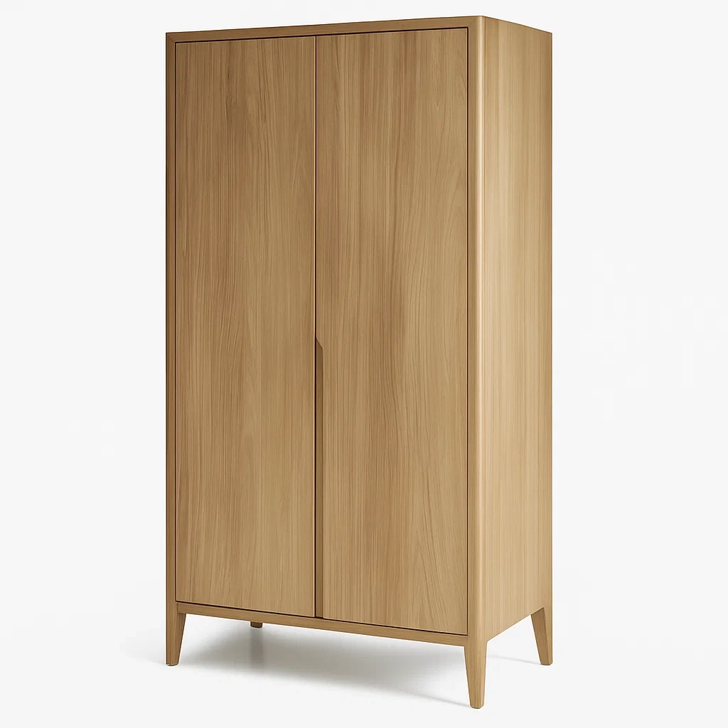 Kleiderschrank aus Holz mit Türen-meuboveta