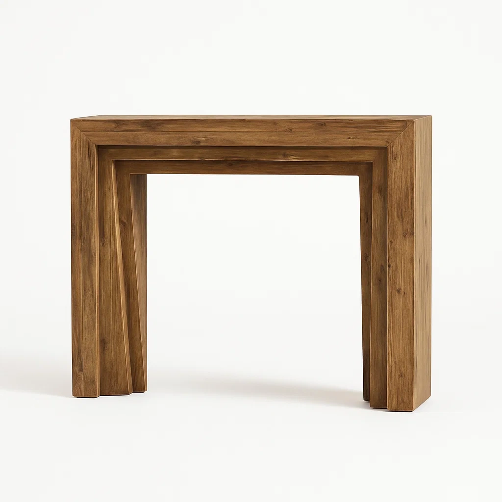 Konsole aus Akazienholz 75cm-meuboveta