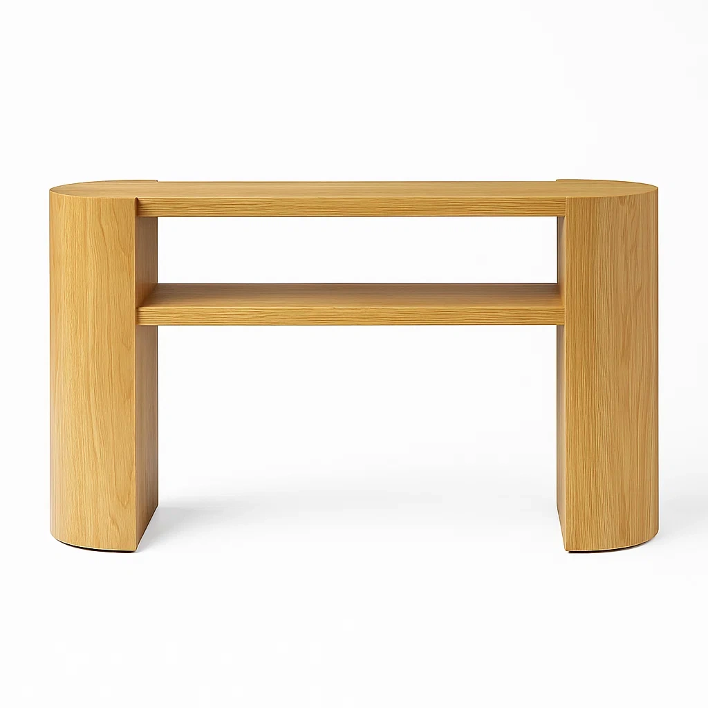 Konsolentisch aus Eichenholz 120cm x 40cm x 80cm-meuboveta