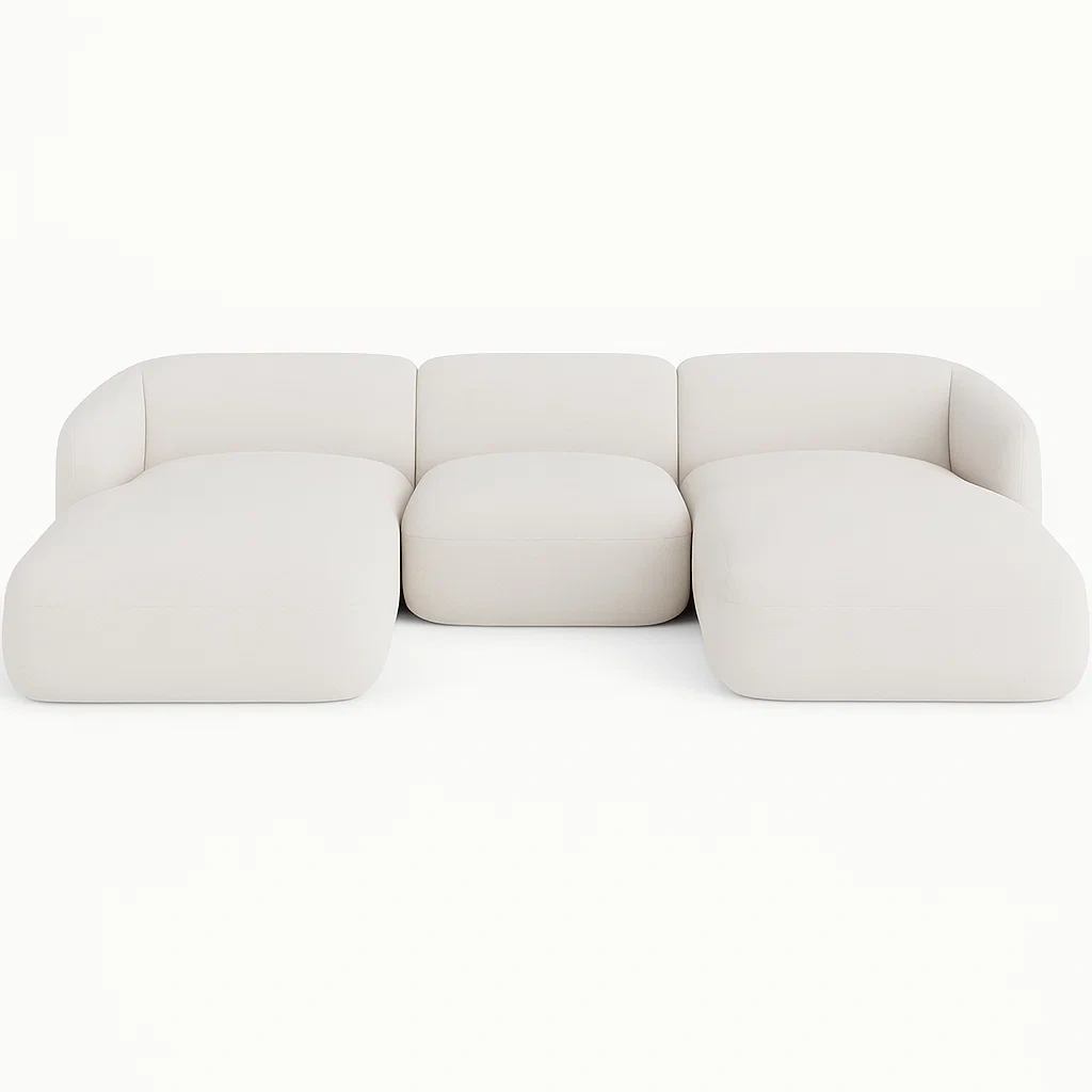 Modulares Ecksofa Set Stoff Beige-meuboveta