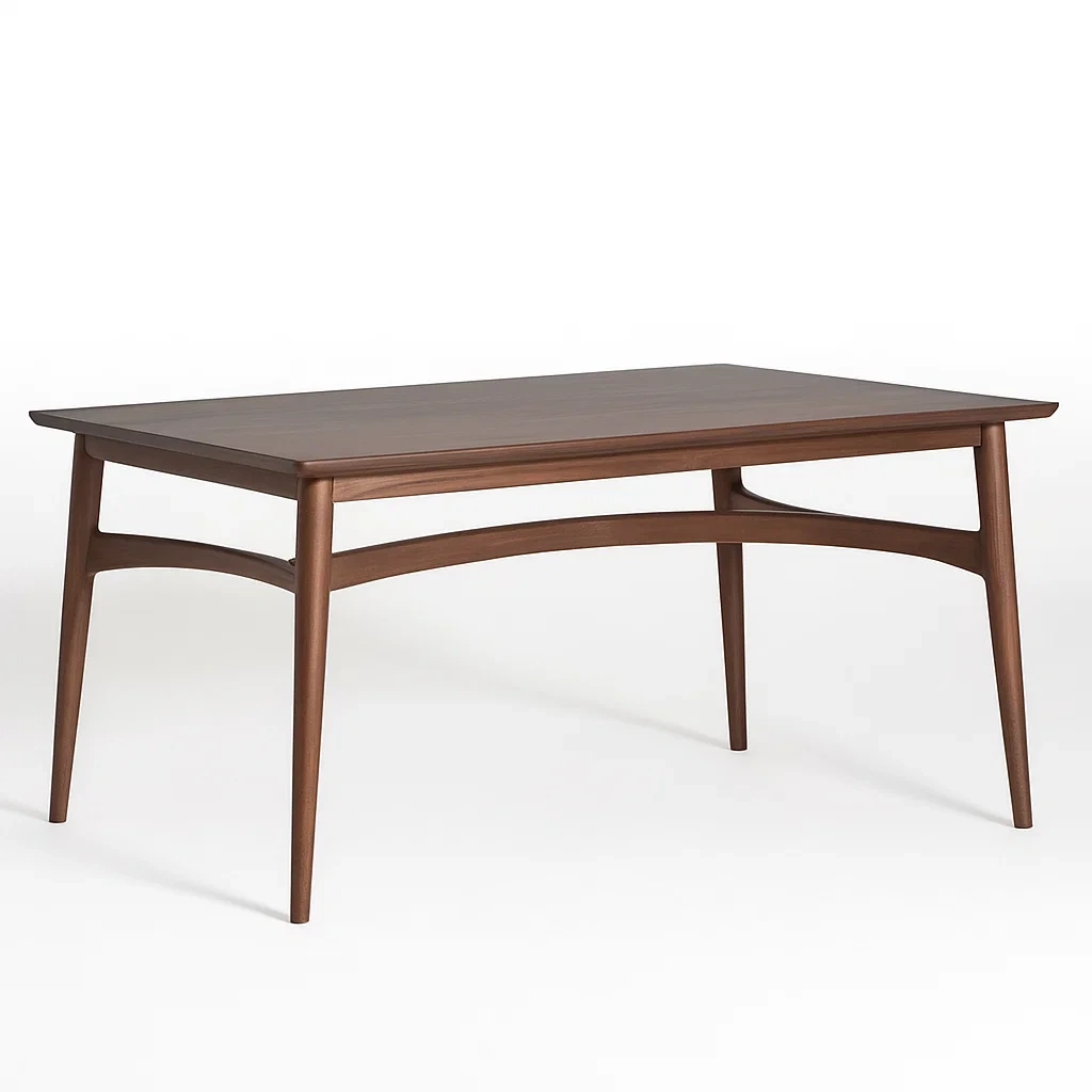 Rechteckiger Esstisch aus Holz 150x90x75cm-meuboveta