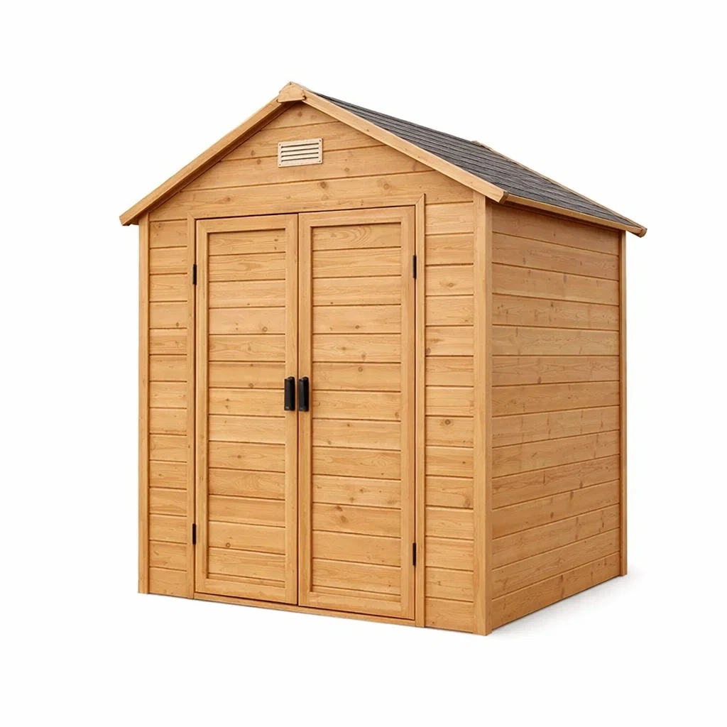 Holzgartenhaus aus Fichtenholz 213x130x240cm-homfetra