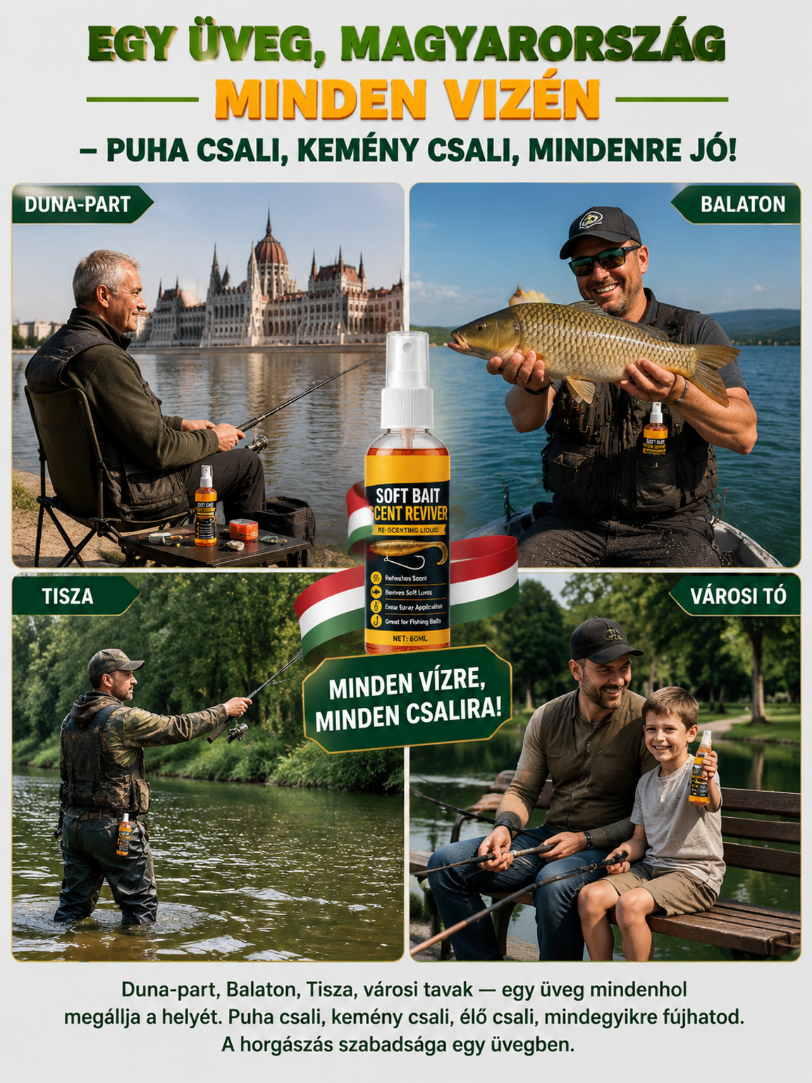 🎣 Erős halcsali permet: 10x Gyorsabb Vonzás, Garantált Kapás⚡