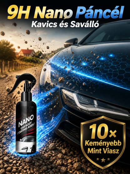 🛡️Erőteljes Megújítás Autó Nano Bevonat| 3 Perc a Tükörfényes Ragyogásért (Limitált Ajánlat)✨