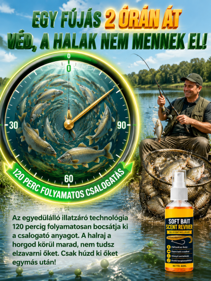 🎣 Erős halcsali permet: 10x Gyorsabb Vonzás, Garantált Kapás⚡