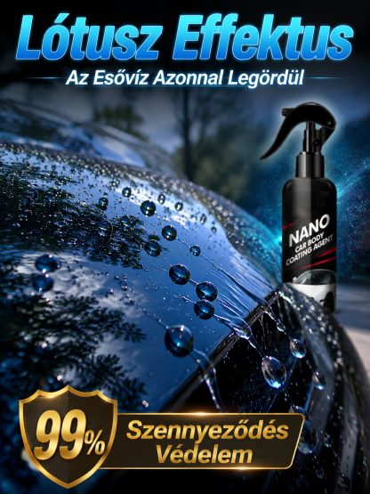 🛡️Erőteljes Megújítás Autó Nano Bevonat| 3 Perc a Tükörfényes Ragyogásért (Limitált Ajánlat)✨