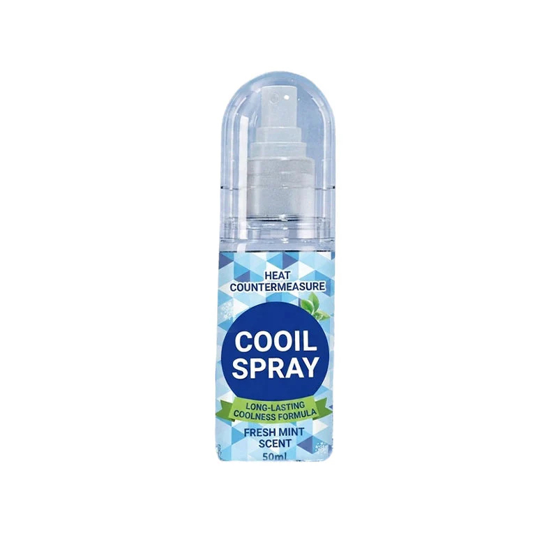 ❄️Tartós frissítő spray| 1 mp alatt -15°C| 3 órás tartós hőpajzs, Természetes menta kivonat, Bőrbarát❄️