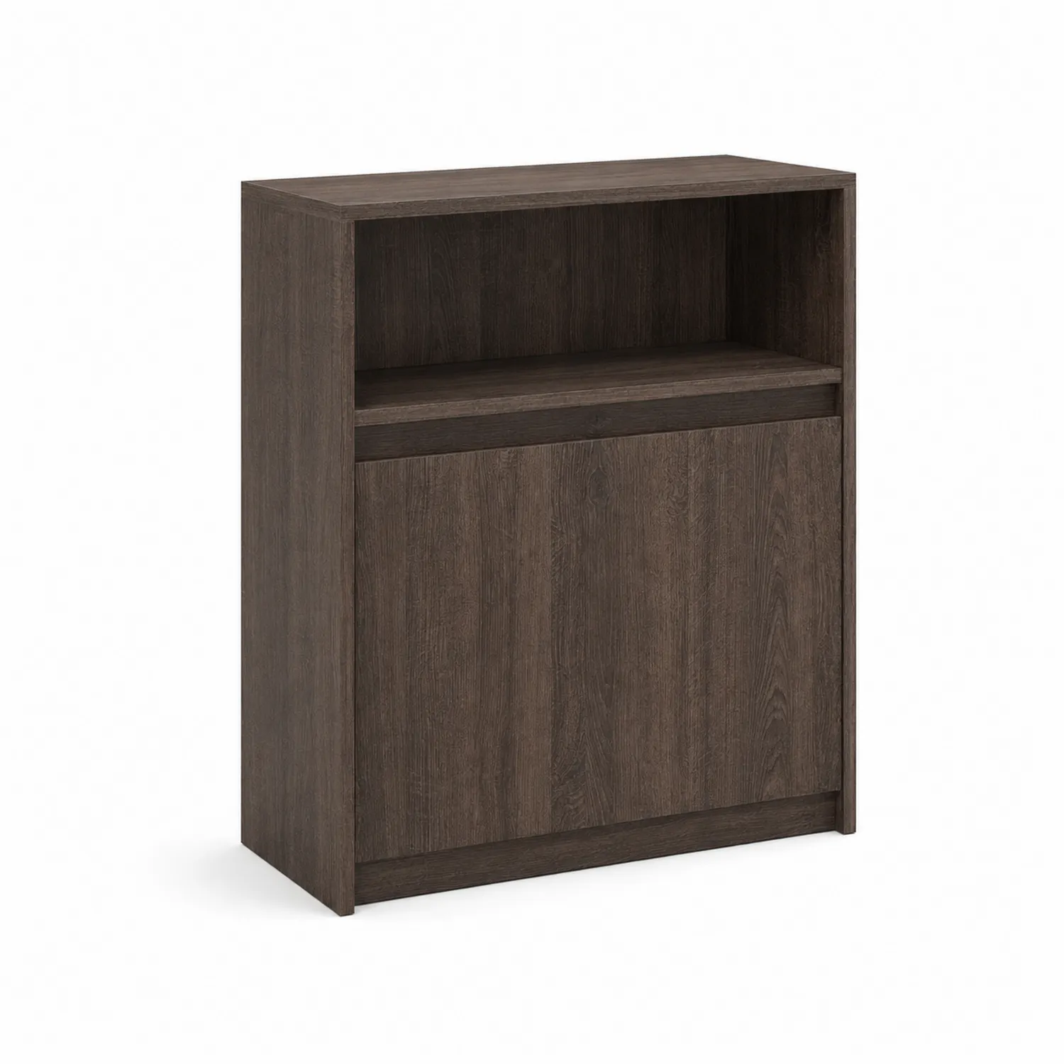 Credenza in Legno 80x35x120 cm Marrone Scuro