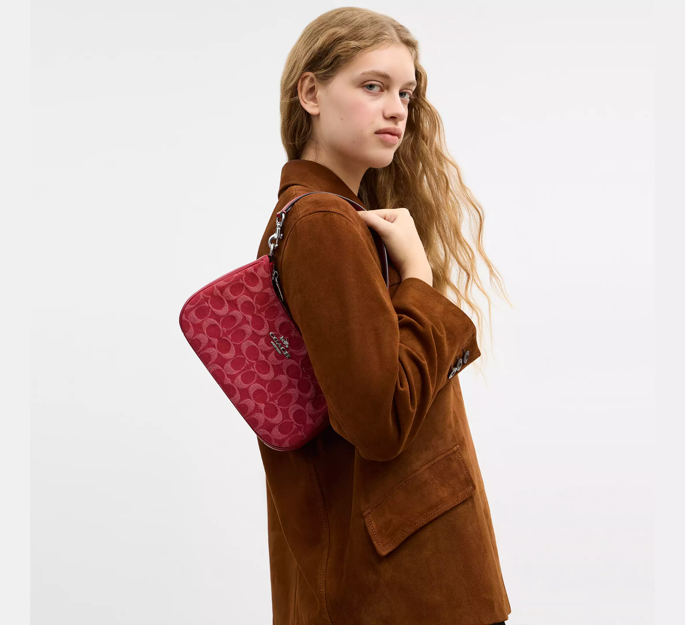 Teri Shoulder Bag In Signature Denim