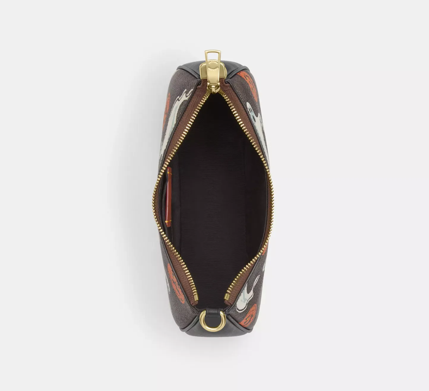 Teri Shoulder Bag In Signature Canvas With Halloween Print