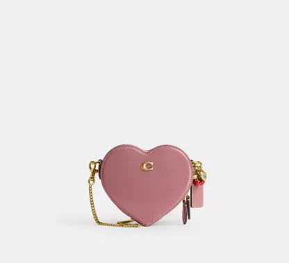 Heart Crossbody Bag 14 With Charms