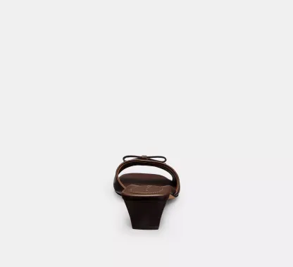 Bow Kitten Heel Sandal