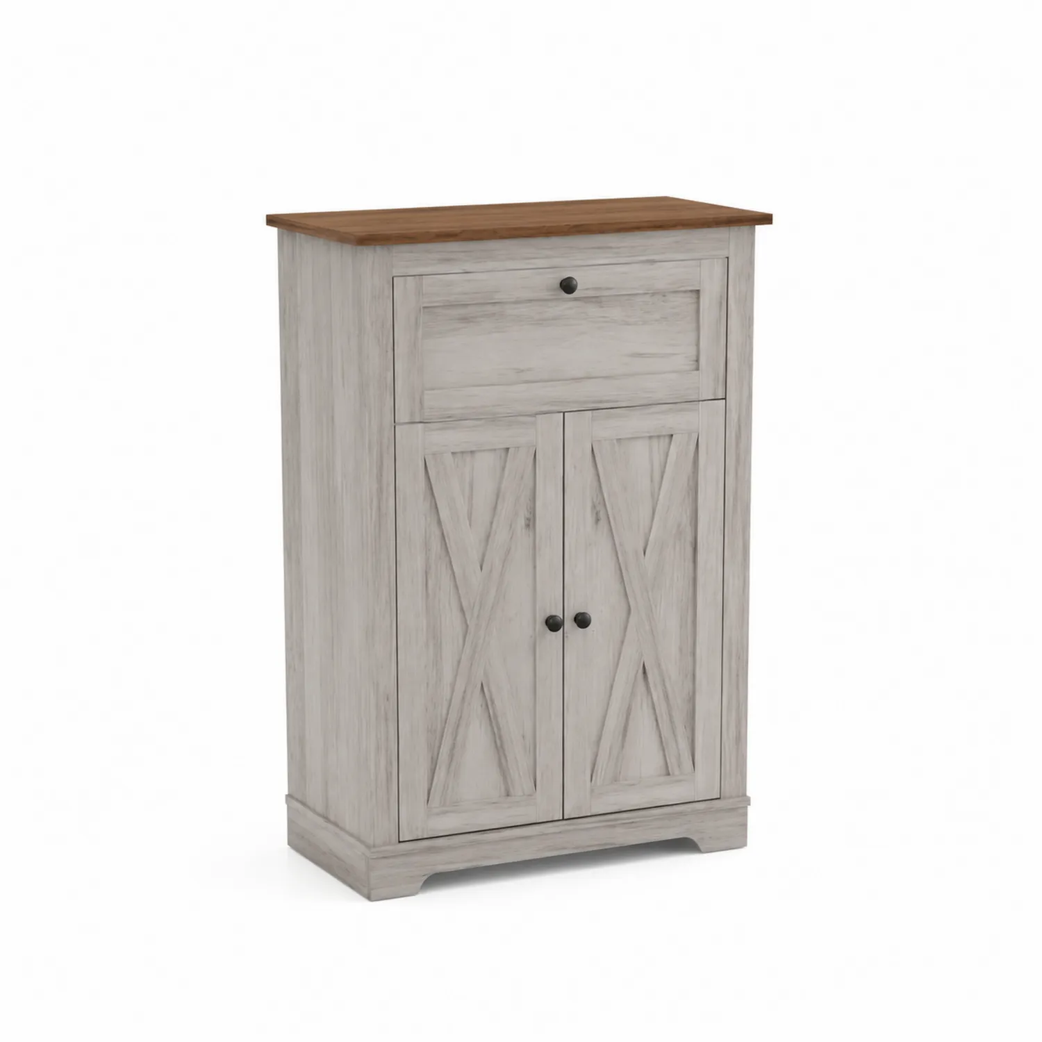 Aparador de Madera con Cajón y Puertas-Melvitor