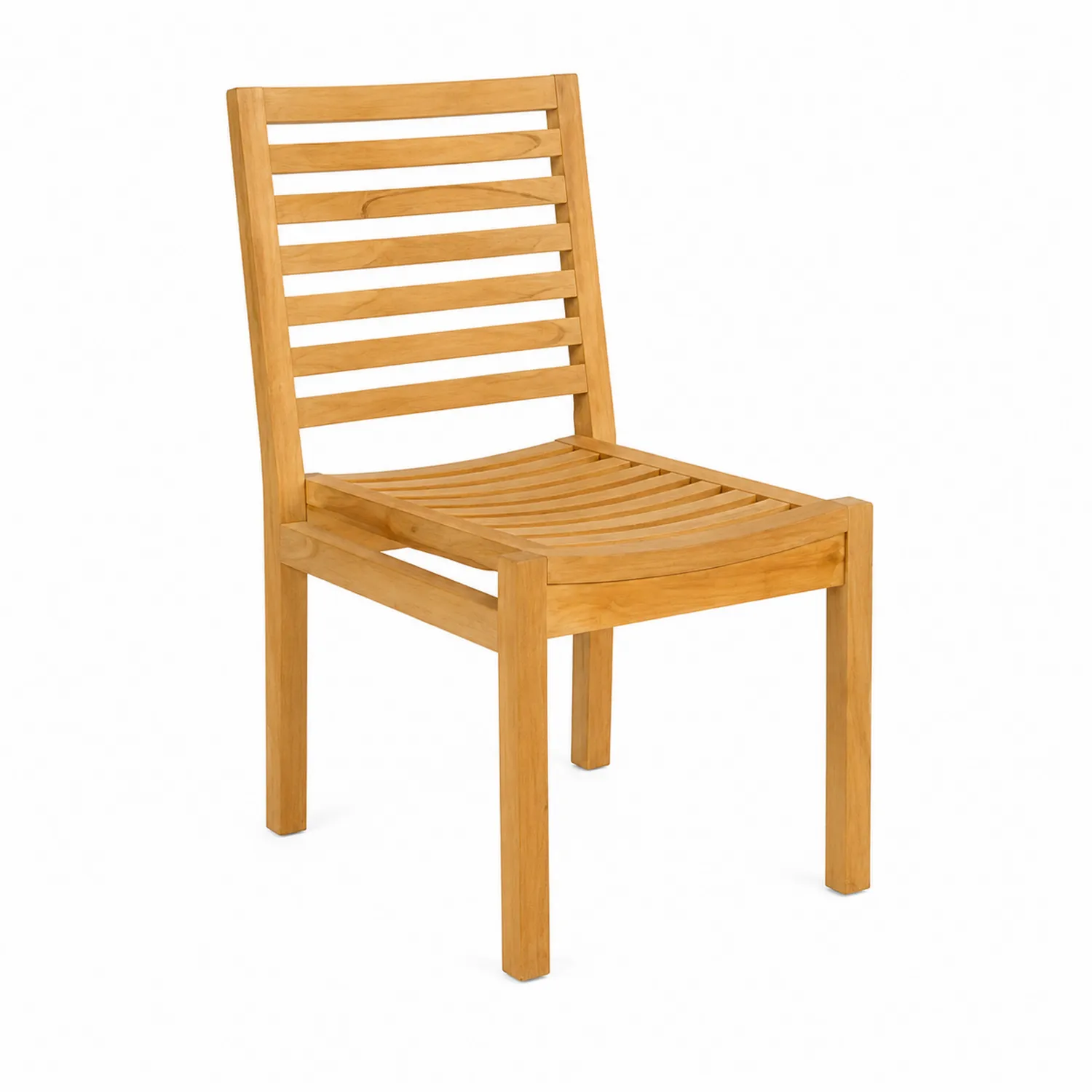 Silla de madera de teca 45x50x90 cm Marrón-Melvitor