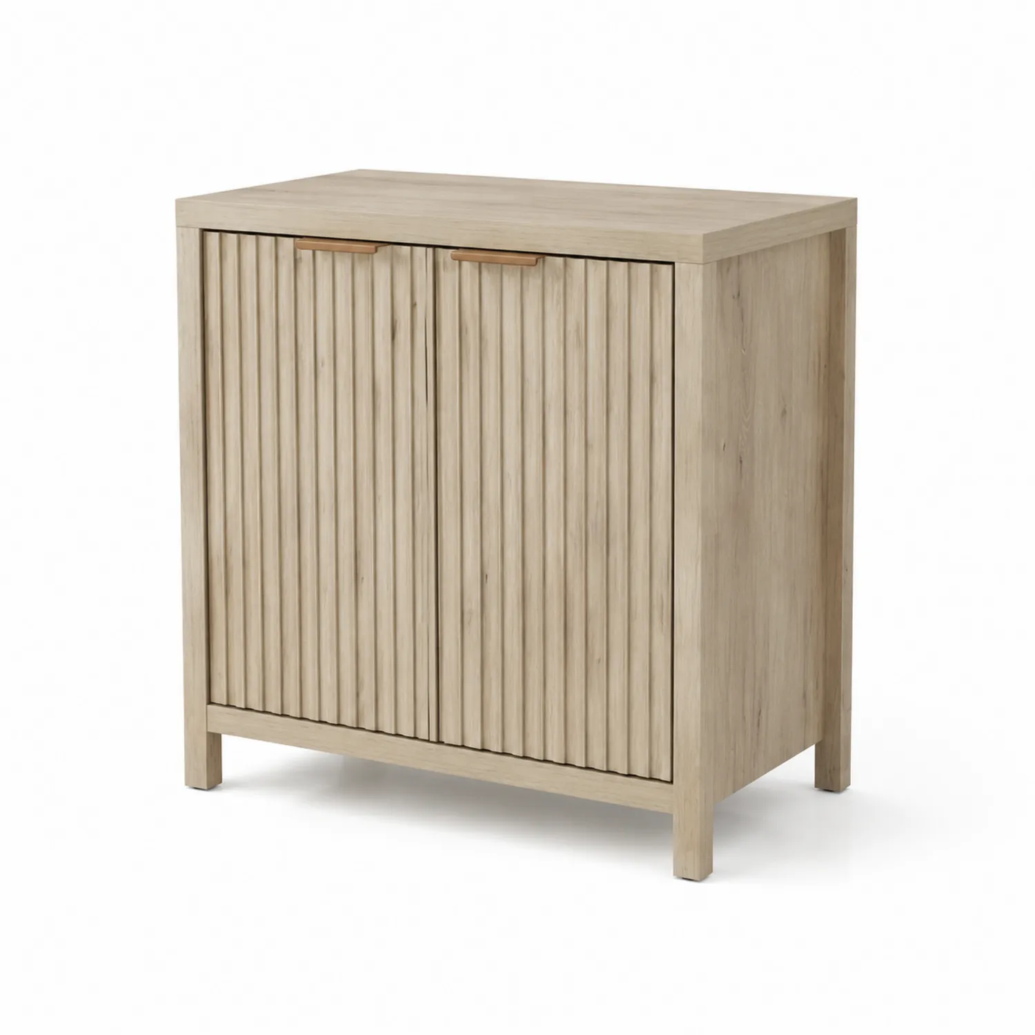 Armario de madera con puertas 80x40x100 cm Roble Claro-Melvitor