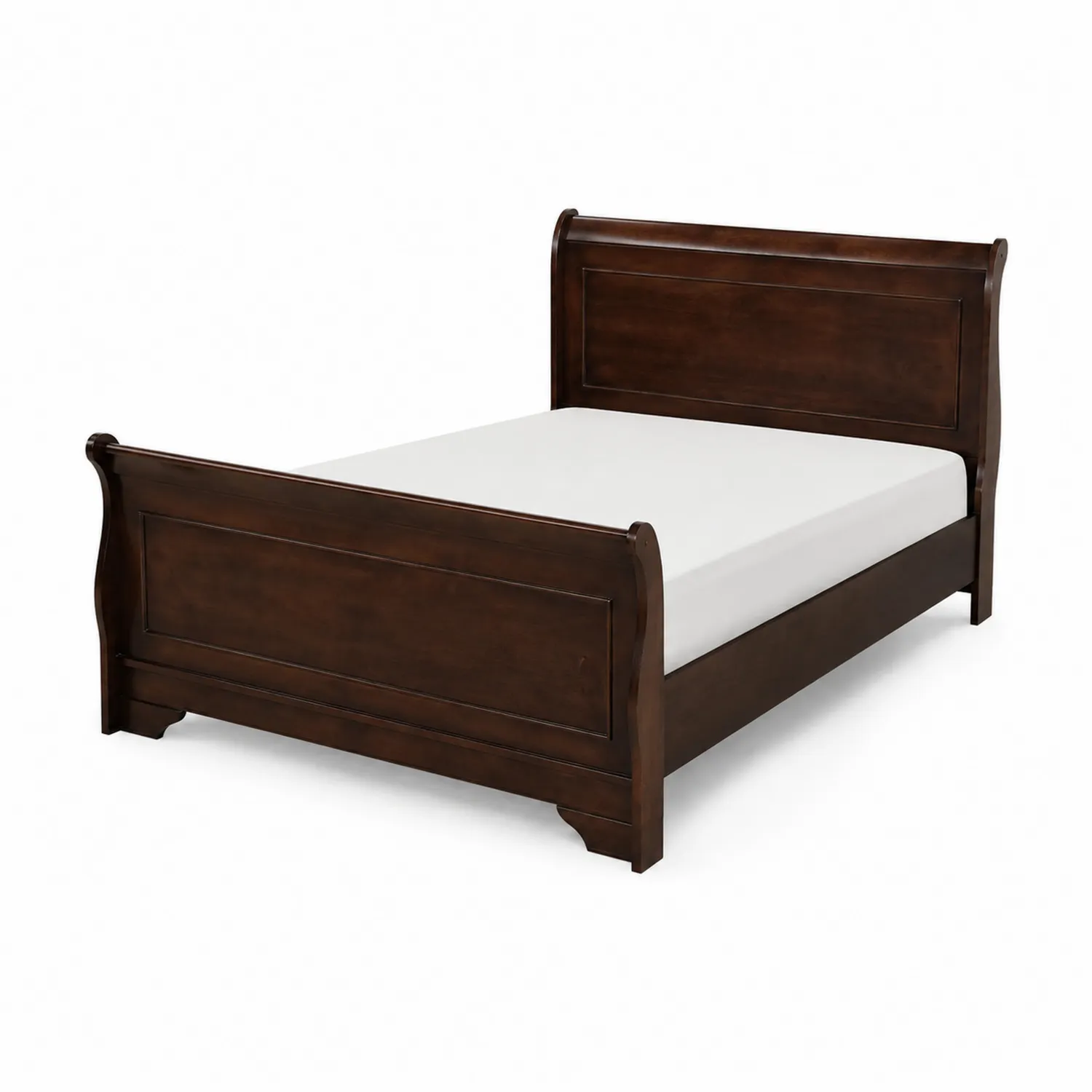 Cama de Madera Maciza Marrón-Melvitor