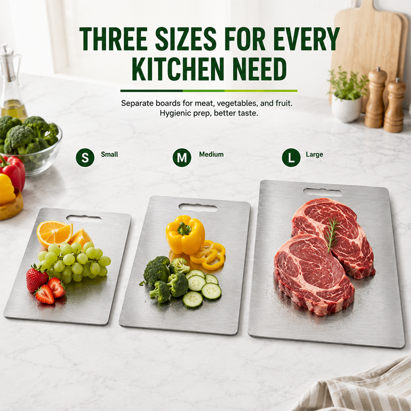 Premium Stainless Steel Cutting Board