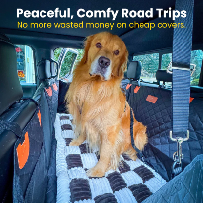Rider™2.0🐾Hard-Bottom Seat Protector for Big Dogs