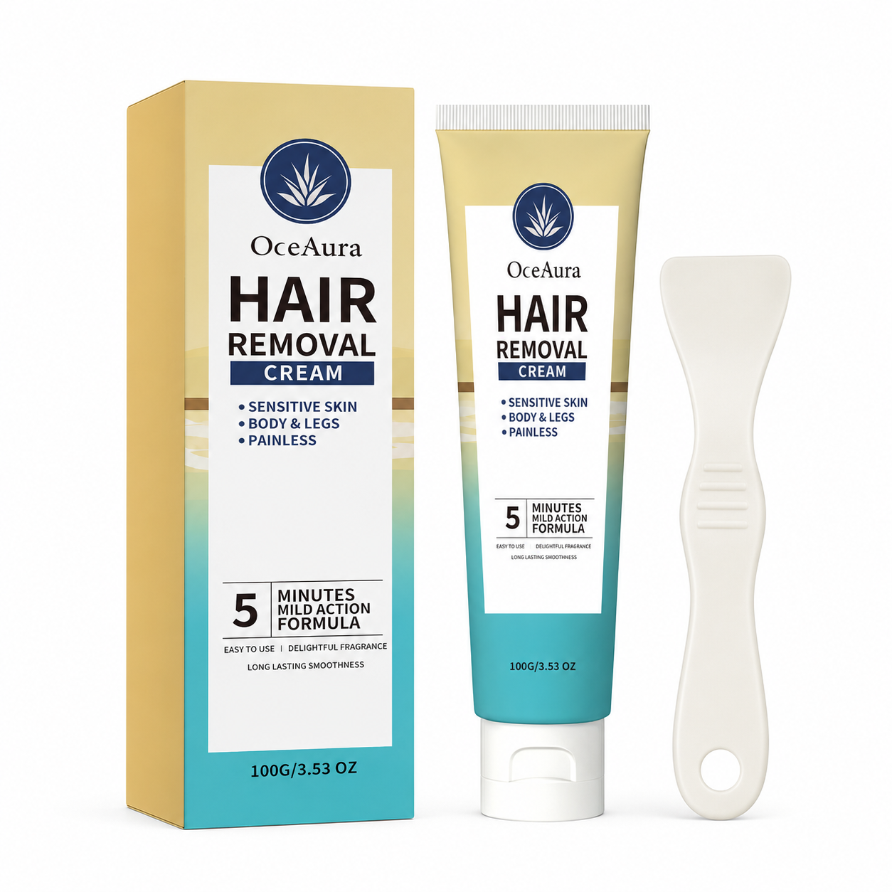 Free shipping✨ Gentle hair removal cream | Visible results in 4 minutes | Painless experience | Delicate fragrance scent | No razor burns ✨