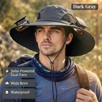 🧊Summer Promotion – 49% Off🧊Solar-Powered Cooling Cap