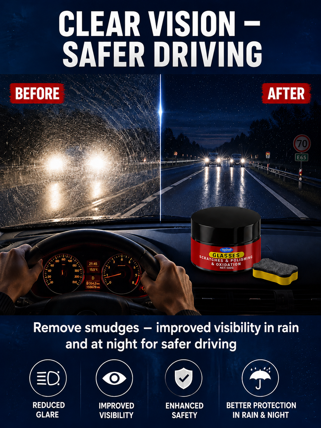 Buy 1 Get 1 Free🚗 Scratch Repair Wax | 10s Fix | 50% Off | Professional Formula | DIY Wax 🛡️