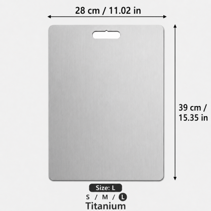Titanium-Style Non-Plastic Cutting Board