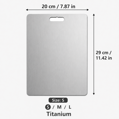 Titanium-Style Non-Plastic Cutting Board