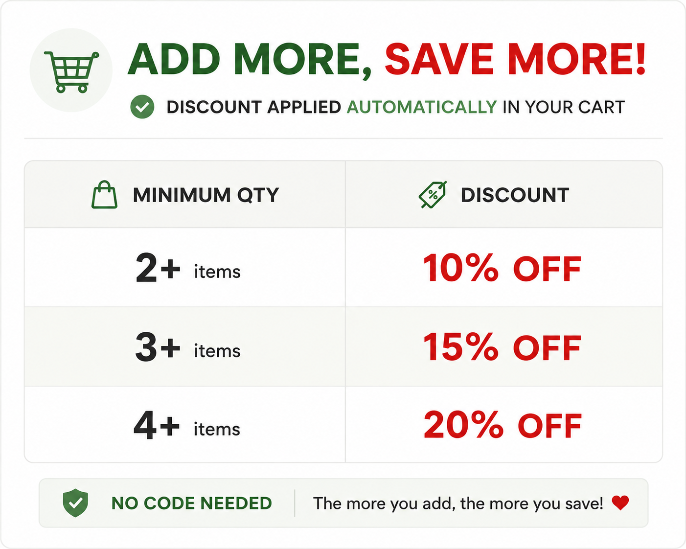 🔥Buy More Save More
