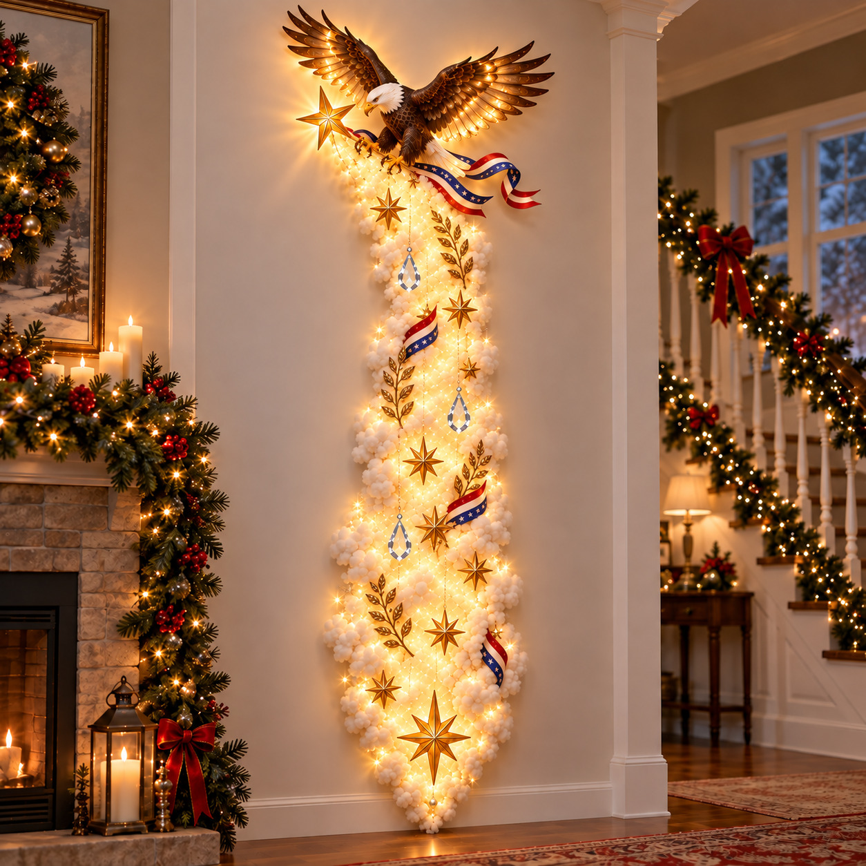 Freedom Eagle wall light style