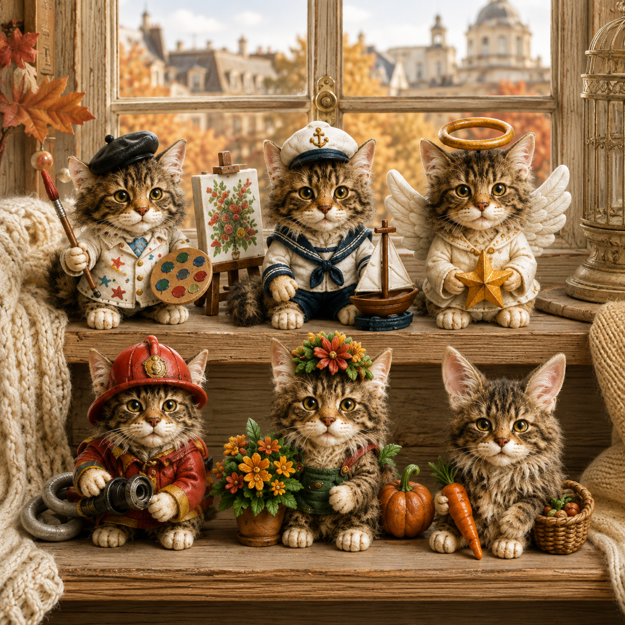 Maine Coon collectible character display