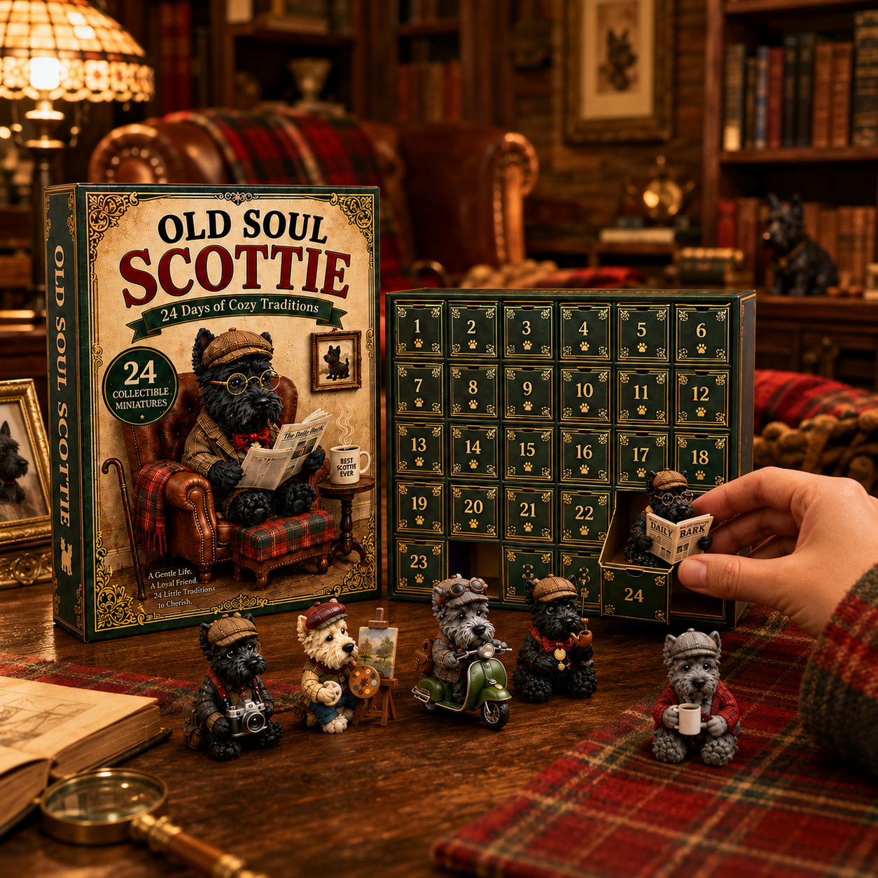Old Soul Scottie Christmas tradition