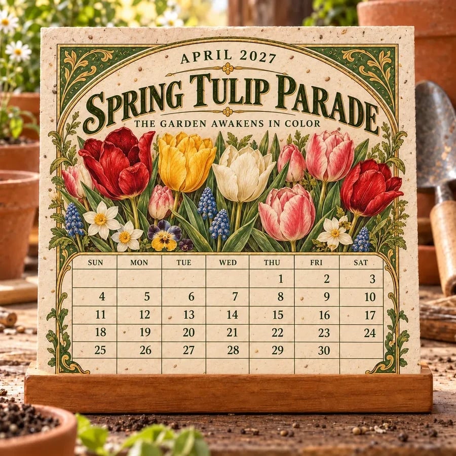 🌷 Spring tulips