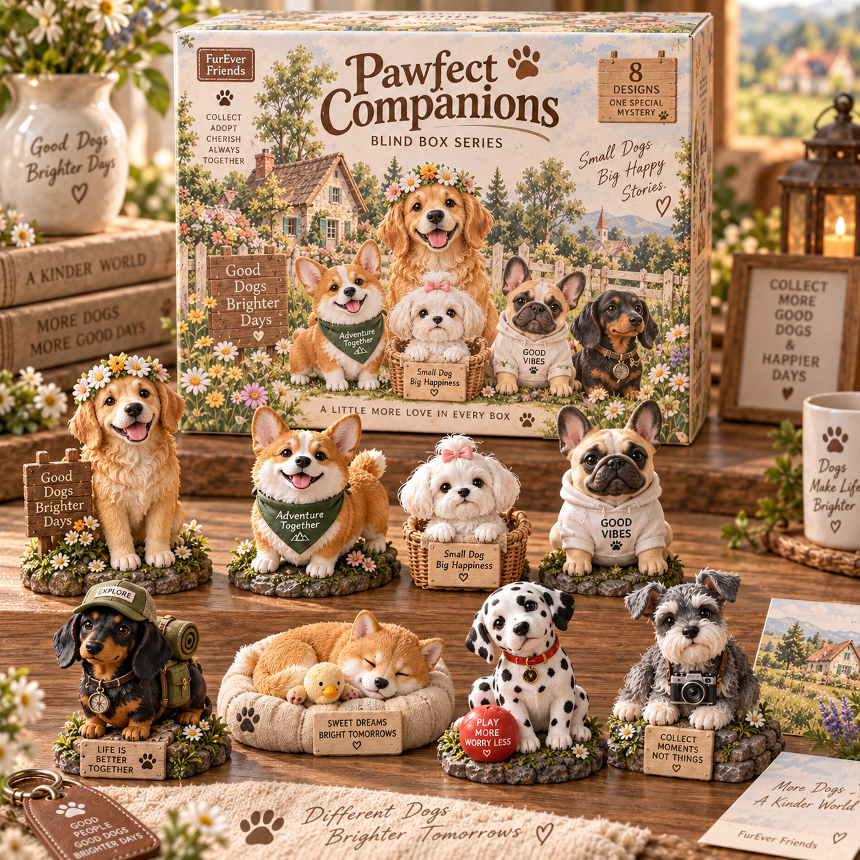 Puppy Surprises Blind Box Collection | Adorable Dog Figurines