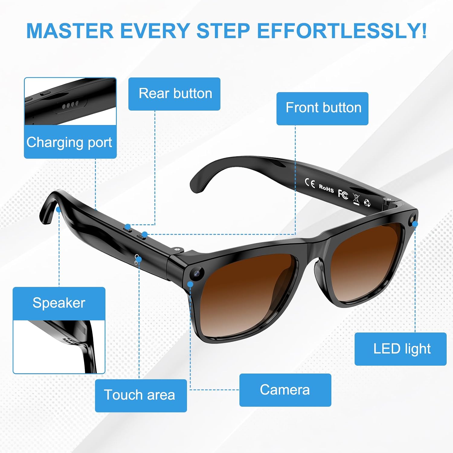 BYBOWLIM AI Smart Glasses product view 7