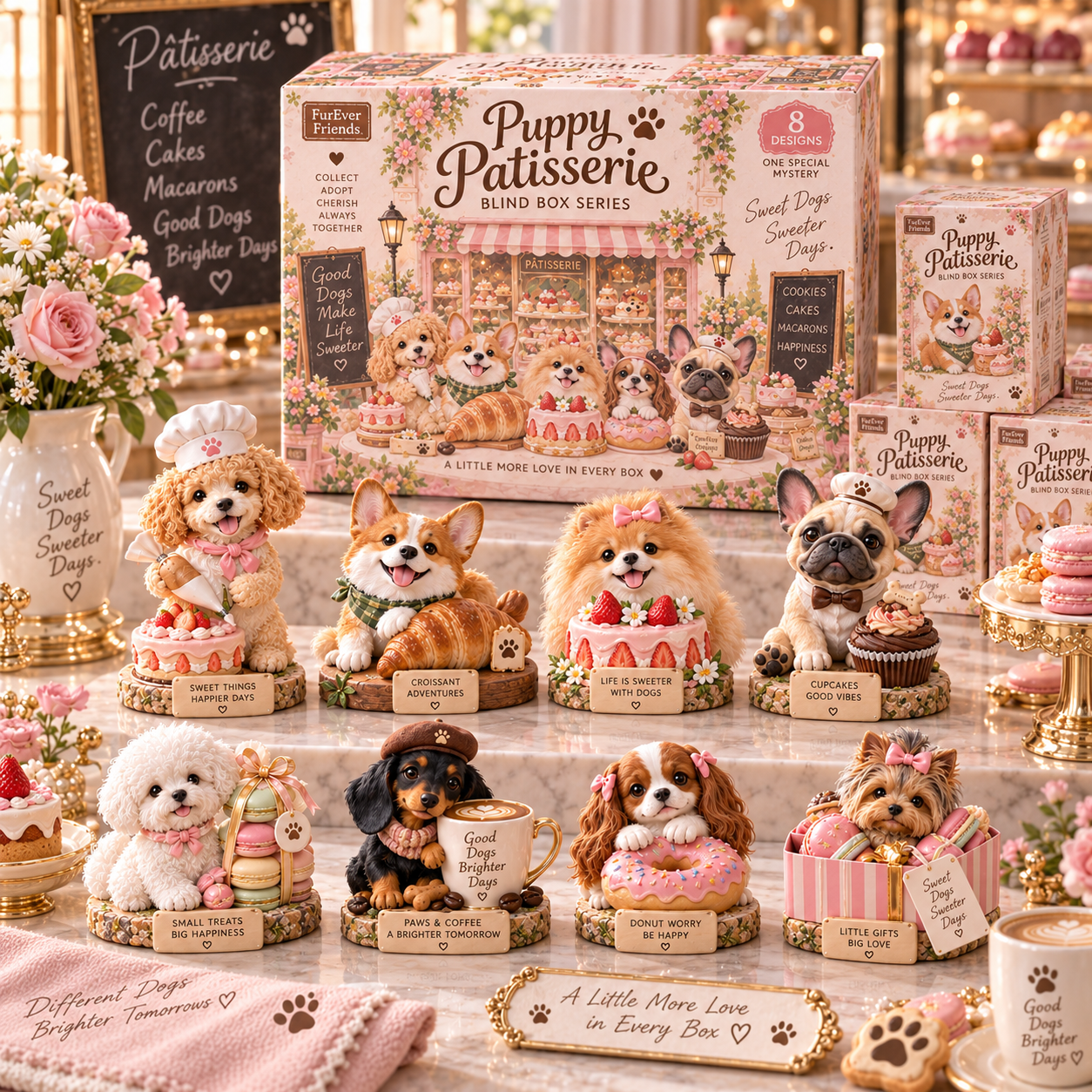 Puppy Surprises Blind Box Collection | Adorable Dog Figurines